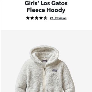Patagonia Girls Los Gatos Fleece Hoodie